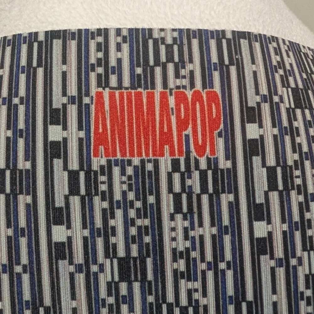 Animapop -M- Photoprint Reversible Longsleeve Lazer Cut Scuba Dress - Picture 2 of 11